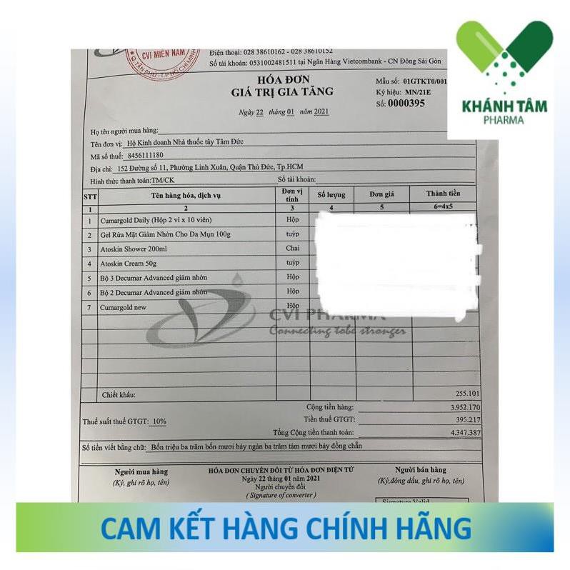 CUMARGOLD DAILY [Hộp 20 viên] - Hỗ trợ cho người viêm bệnh đại tràng cấp và mạn tính [curmagold]!