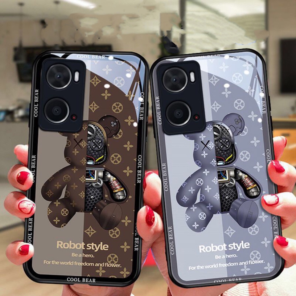 Ốp Điện Thoại Chống Rơi Hình Bé Trai Gái Cho OPPO A76 A53 F11pro A74 A95 Reno4 Reno2 Reno2F Reno5 Reno6 6Z 7 Reno7Z