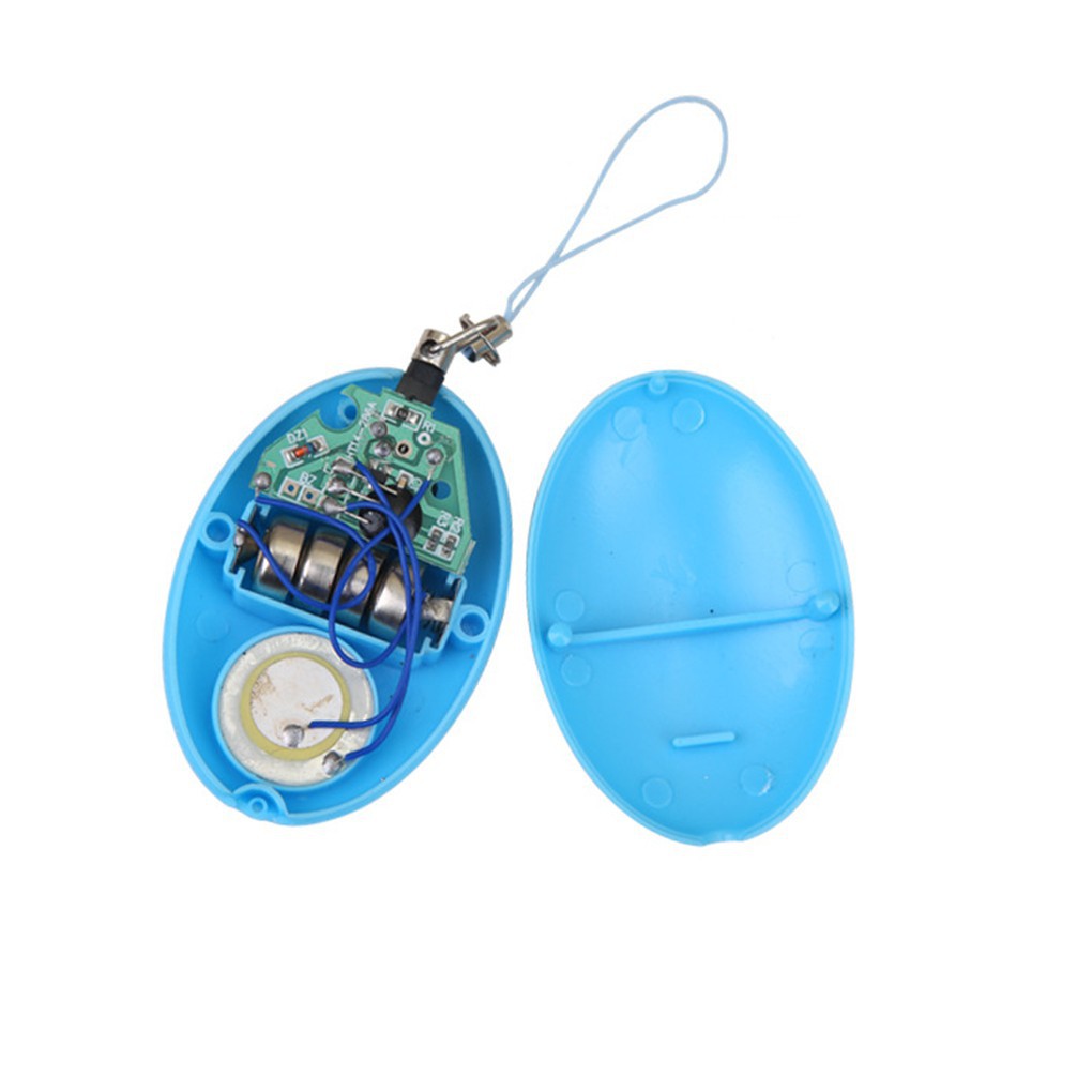 Móc khóa cảnh báo khẩn cấp hình quả trứng nhỏ gọn tiện ích