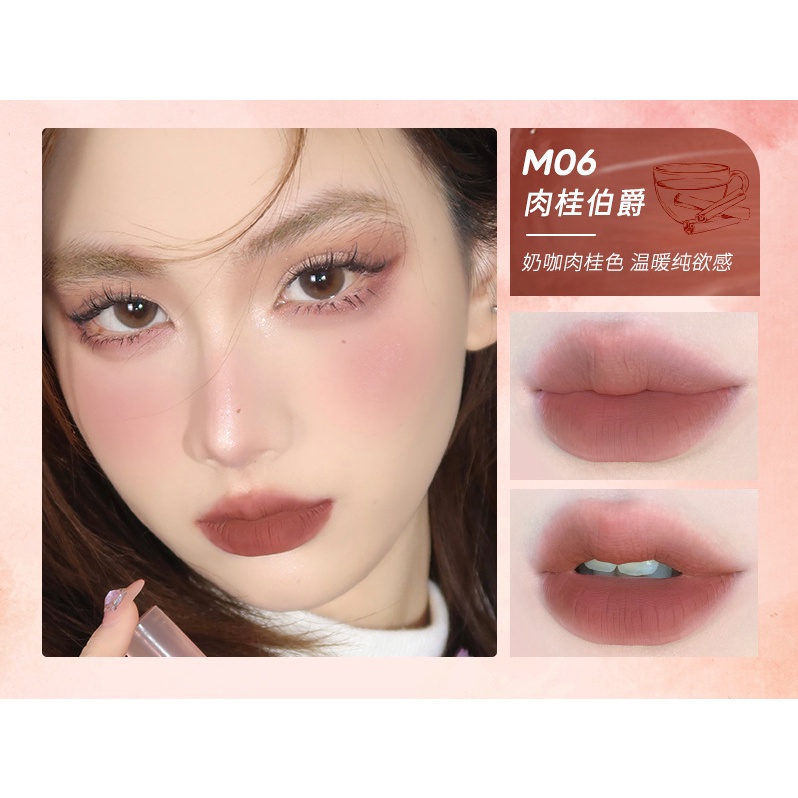 Son môi Judydoll nhẹ nhàng màu trắng mờ thời trang mùa đông chất lượng cao