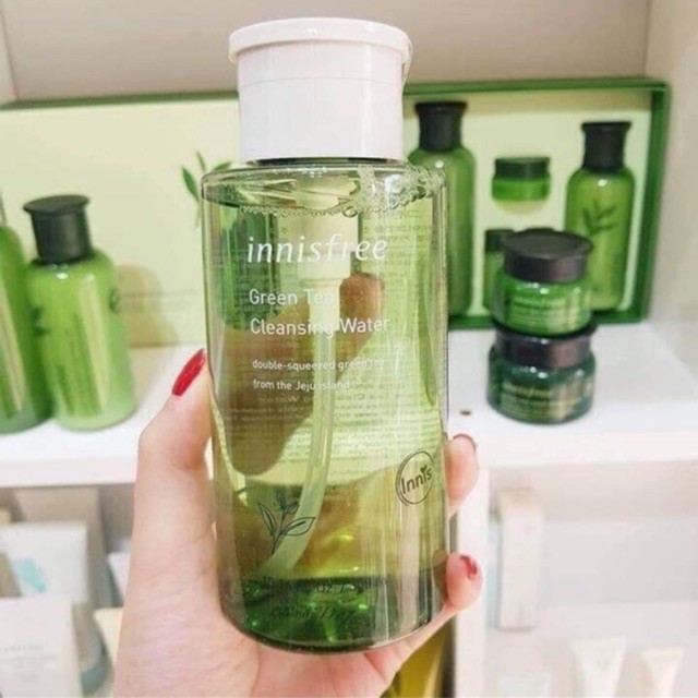 TẨY TRANG / TẨY TRANG INNISFREE GREEN TEA CLEANSING WATER 300ml (HOT)