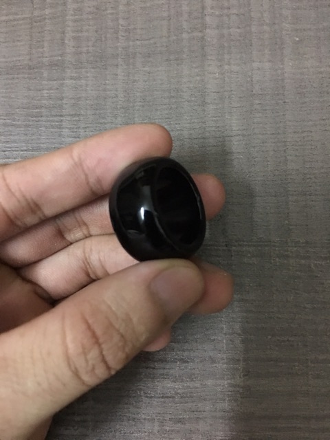 Nhẫn mã não tự nhiên size lớn