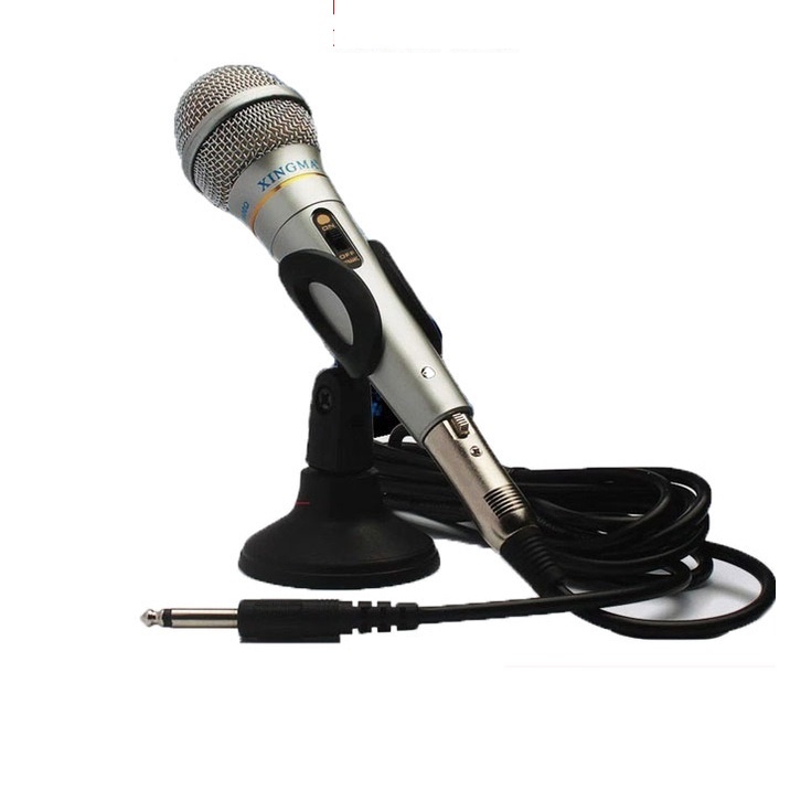 Mic hát karaoke,Micro Karaoke  XINGMA AK-319 Chống Hú,Chống rè,bắt âm tốt,giọng hay-Bảo Hành 12 Tháng.