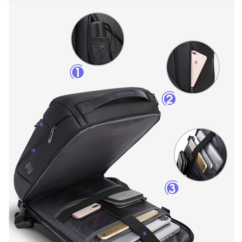 Ba lô nam thông minh đa năng cao cấp phong cách châu âu