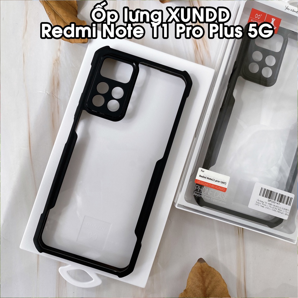 Ốp lưng XUNDD Redmi Note 11 Pro Plus 5G  - Chống sốc