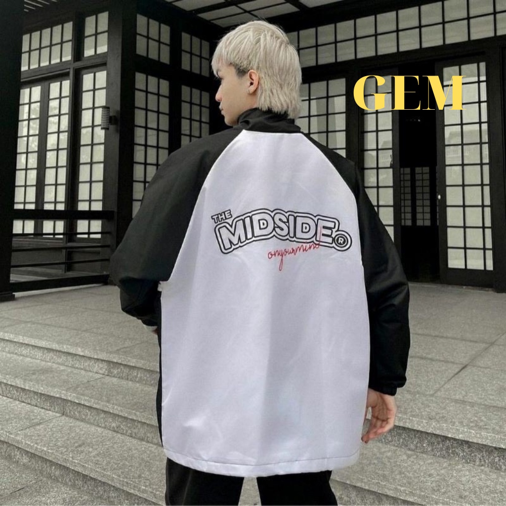 Áo Khoác Dù 2 Lớp MIDSIDE Gem Nam Nữ Thời Trang Unisex Giá Rẻ