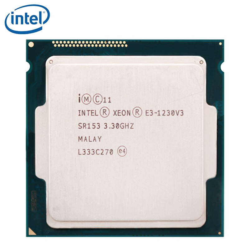 Bộ xử lý Intel® Xeon® E3-1230 v3 8M bộ nhớ đệm, 3,30 GHz tương đương i7 4770