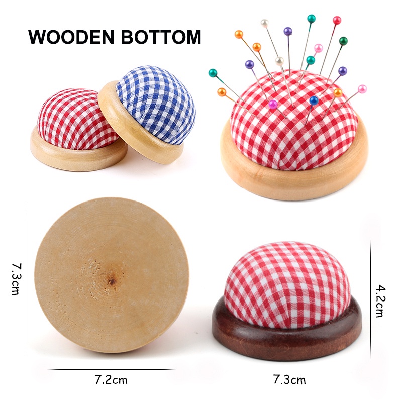 1 Phụ Kiện Giá Đỡ Kim Khâu Hình Quả Bóng DIY