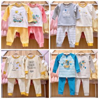 bộ đồ dài ấm áp cho bé trai bé gái