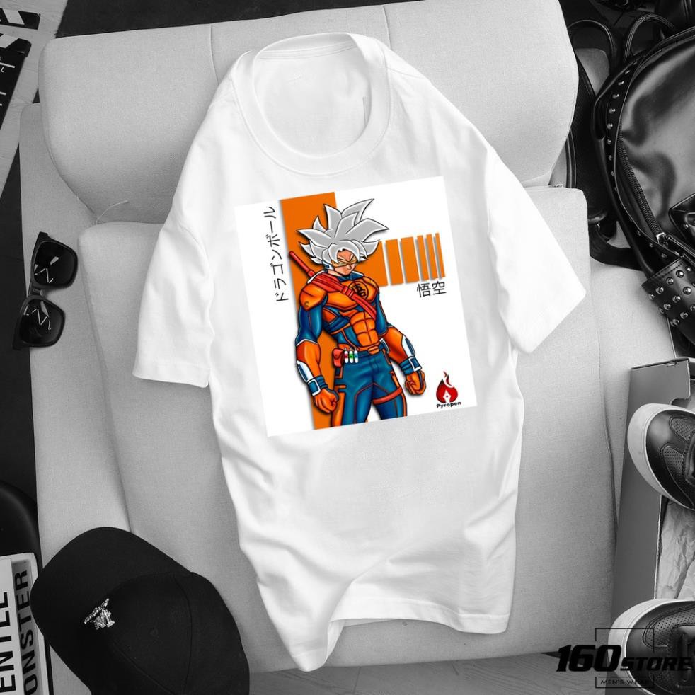ÁO THUN FORM RỘNG Son Goku Dragon Ball 7 Viên Ngọc Rồng IN HÌNH HOẠT HÌNH ĐÁNG YÊU GIÁ RẺ CỰC SHOCK CÓ SIZE EM - 756
