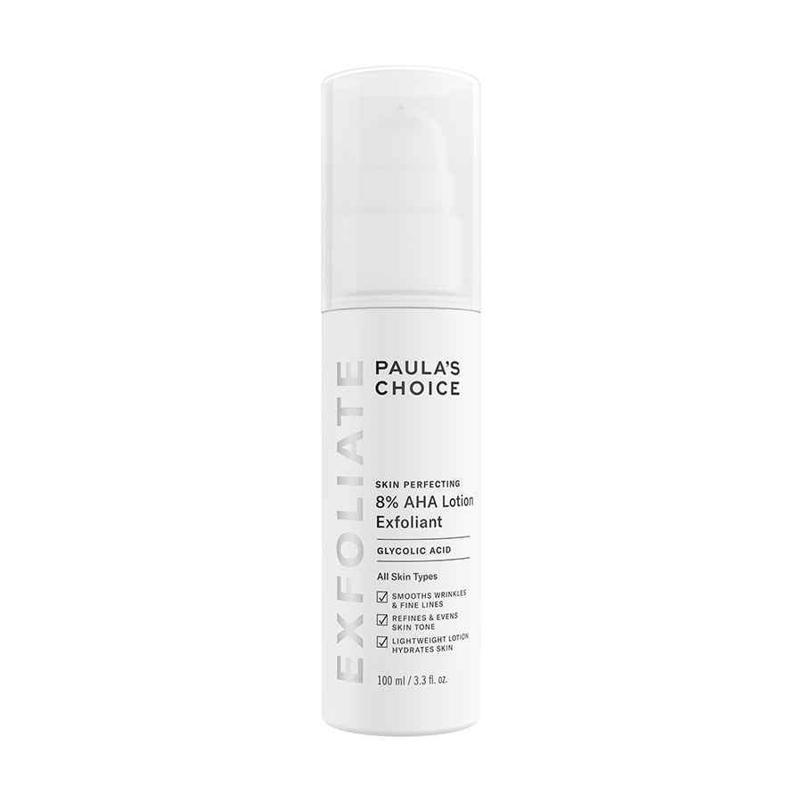 Kem loại bỏ tế bào chết mềm mịn da Paula's Choice Skin Perfecting 8% AHA Lotion 100ml