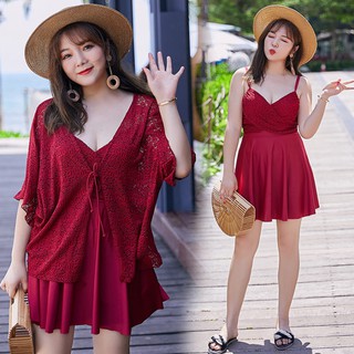 BS6111_Set đồ bơi big size ren