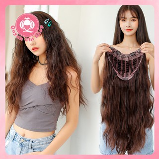 Tóc kẹp chữ u CAO CẤP, tóc giả ngắn xoăn xù mì, tóc đẹp tự nhiên không thô