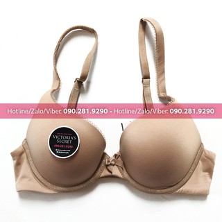 (32B/B70) - Áo nâng ngực Body by Victoria màu nude shine, siêu mền, siêu êm - Victoria's Secret Mỹ