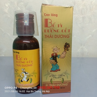 Bổ tỳ dưỡng cốt thái dương chai 100ml