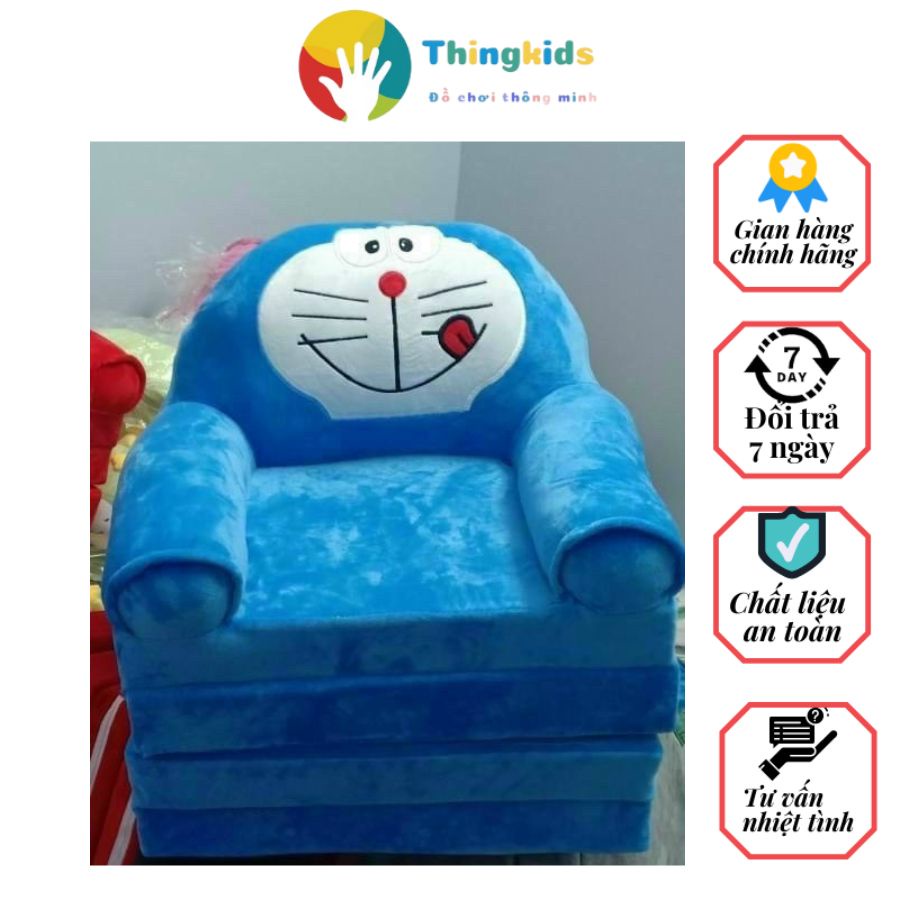 Ghế lười bông hình thú đáng yêu cho bé được chọn mầu- Thingkids