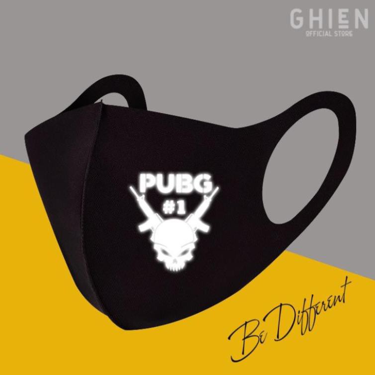 NEW SỐC - Khẩu Trang PUBG Phản Quang - Khẩu trang kháng bụi chống nắng (tái sử dụng nhiều lần) / có size trẻ em