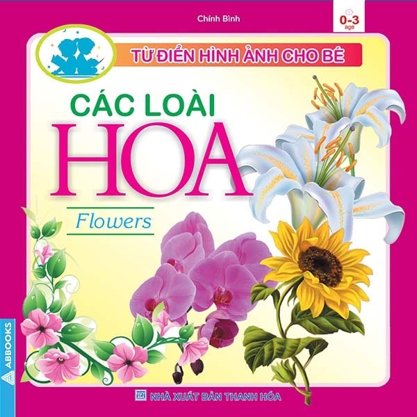 Sách - Từ Điển Hình Ảnh Cho Bé - Các Loài Hoa