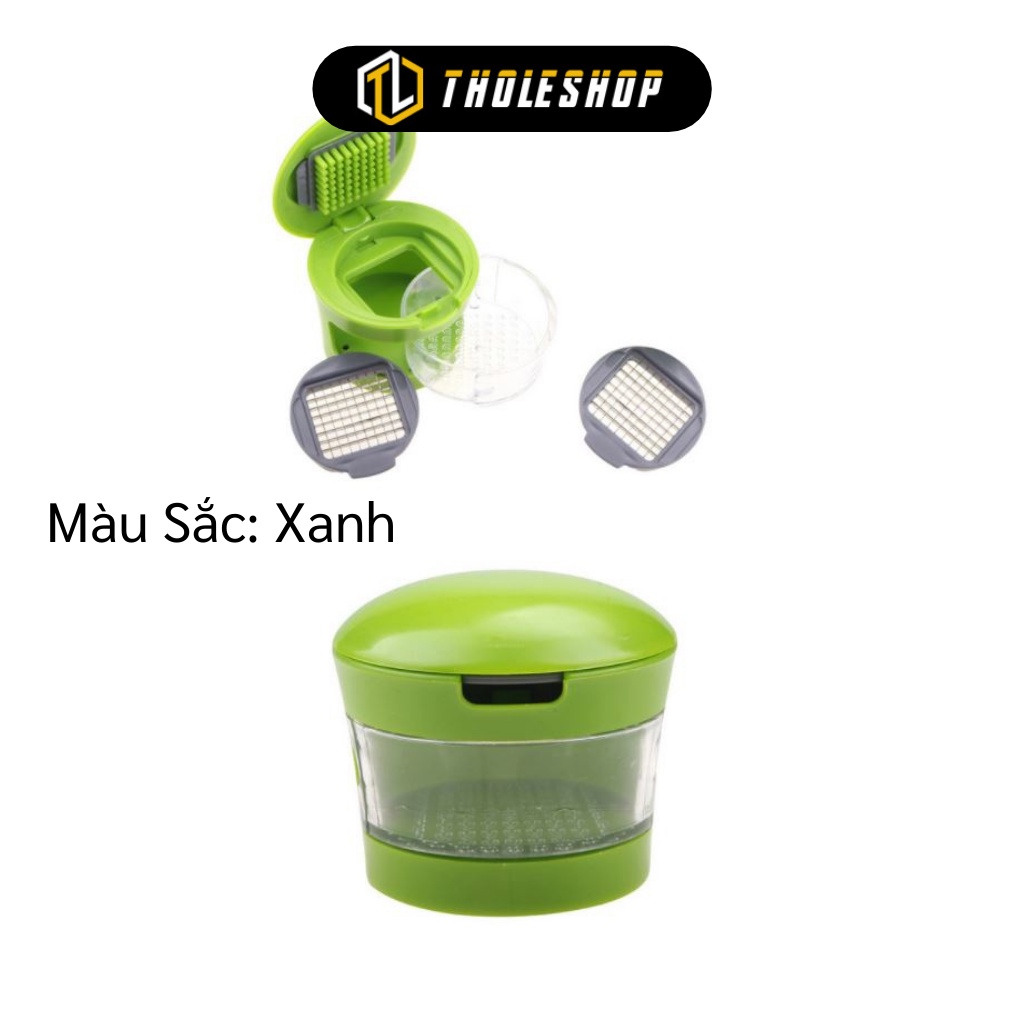 Máy Xay Tỏi - Dụng Cụ Xay, Băm, Nghiền Hành, Tỏi, Ớt Bằng Tay Tiện Lợi 5876