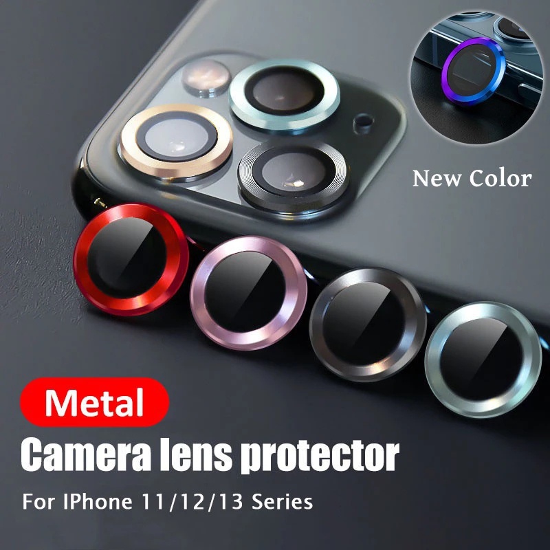 Dán bảo vệ từng mắt Camera màu Titan iPhone 13 Pro Max ,12 Mini,12, 12 Pro, 12 Pro Max, 11, 11 Pro, 11 Pro Max cực đẹp