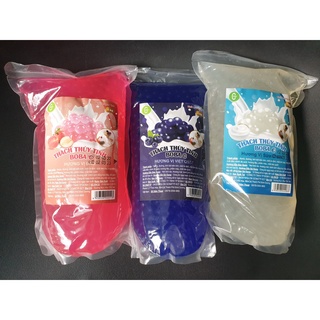 [ TOPPING MỚI ] Thạch Nổ / Hạt Thủy Tinh BOBA C Túi 1kg NHIỀU HƯƠNG VỊ THƠM NGON LẠ MIỆNG