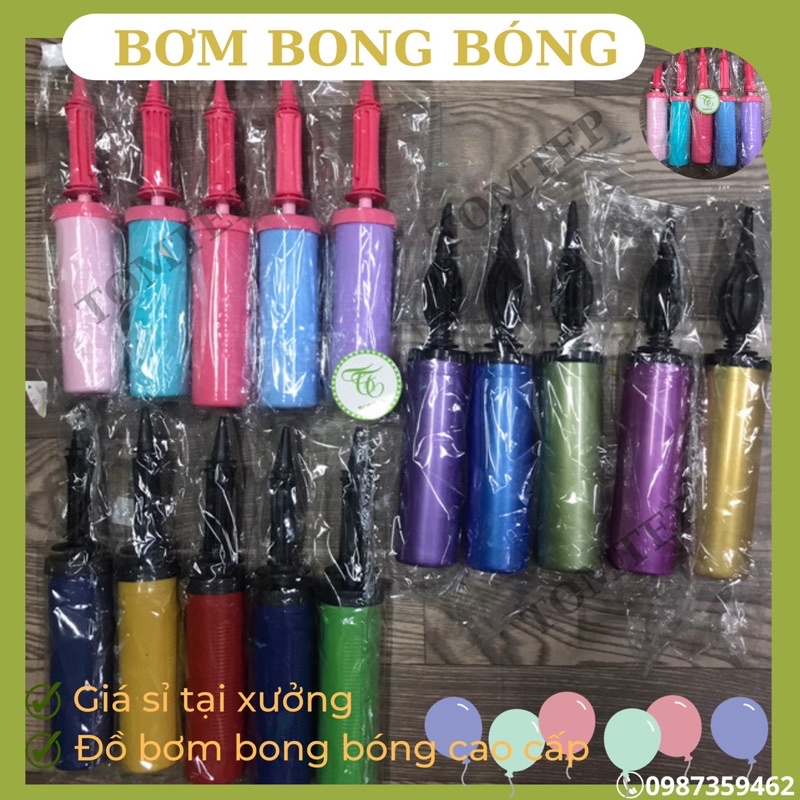 {Giá xưởng} combo 10 cái đồ bơm bong bóng xài bền