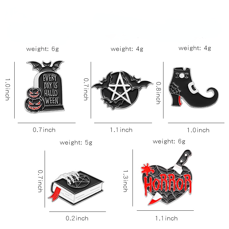 Ghim Cài Áo Hình Quyển Sách Phim Harry Potter Độc Đáo