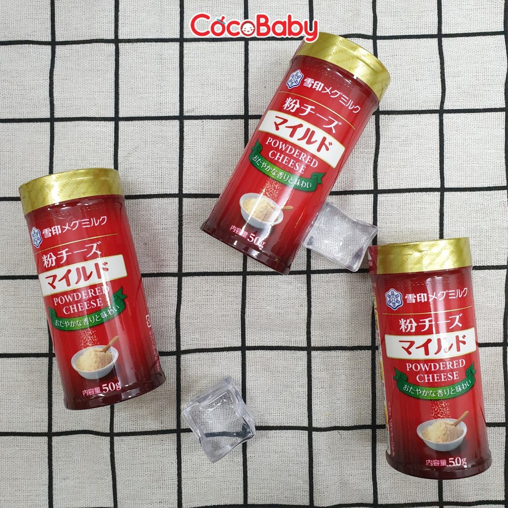 Phô mai rắc MEG nội địa Nhật Bản 50g (date 11/2021)