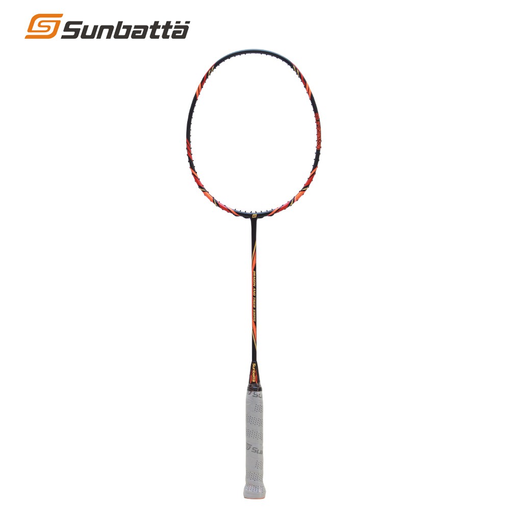 Combo 1 vợt cầu lông không dây Sunbatta Dragon & Tiger 3305II cam đen + 1 ống cầu thi đấu Sunbatta SU-30 hàng chính hãng