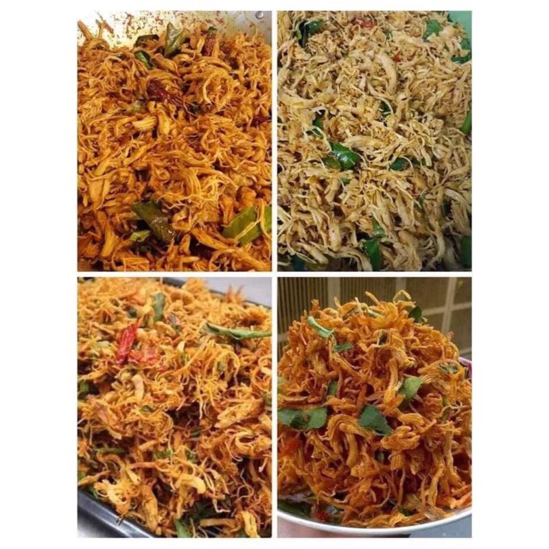 KHÔ GÀ LÁ CHANH 500g