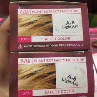 A8 LIGHT ASH THUỐC NHUỘM TÓC LANCUI