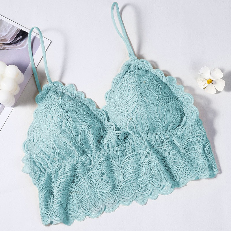 [Xả - dọn kho] Áo Bra ren Áo Lót Nữ bralette họa tiết hoa gợi cảm tôn vòng một sexy quyến rũ  PASANA050