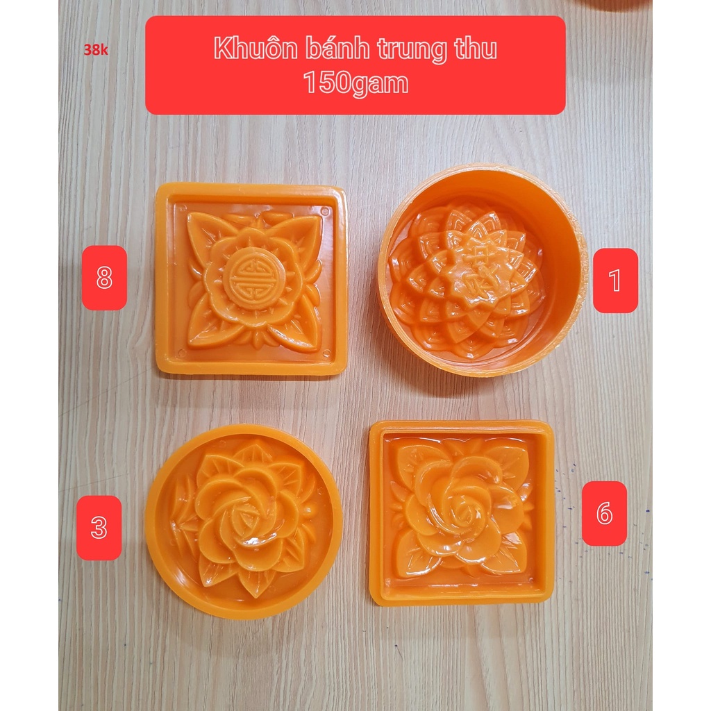 Khuôn bánh trung thu Vĩnh Trường loại 150g