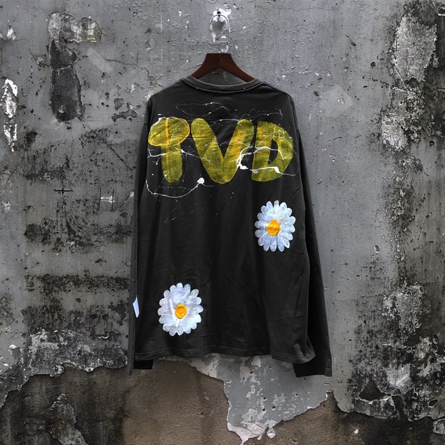 Áo “TVD HOACUC OLIVE LONG SLEEVE | BLINGBLING VER”