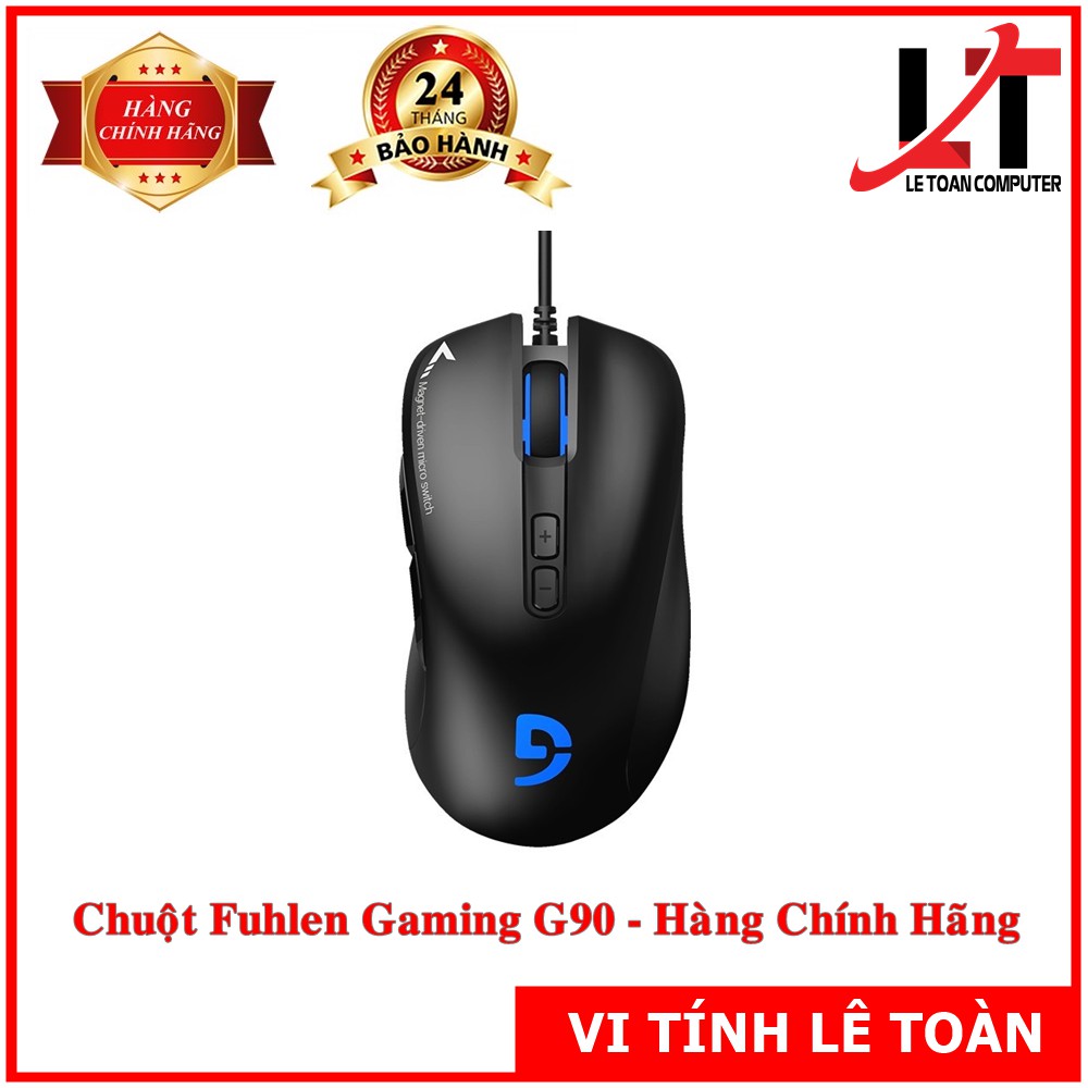 Chuột gaming Fuhlen G90 nút click bất tử (Bảo hành 2 năm)