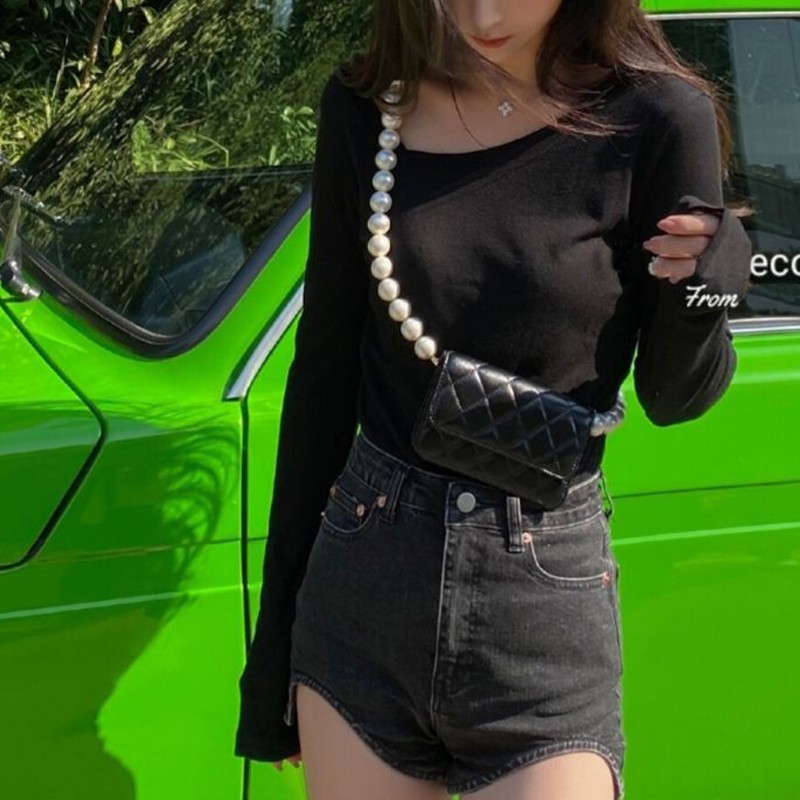 💕 Túi đeo chéo trần trám quai ngọc cực xinh, túi đeo chéo nữ hot trend phong cách Hàn Quốc💕 | BigBuy360 - bigbuy360.vn