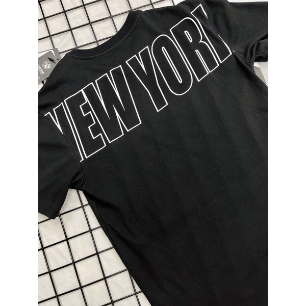 [CHÍNH HÃNG] ÁO THUN CỔ TRÒN NEW ERA NEW YORK YANKEES XANH NAVY - ÁO TSHIRT FULL TAG - UNISEX NAM NỮ - HÀNG NHẬP KHẨU