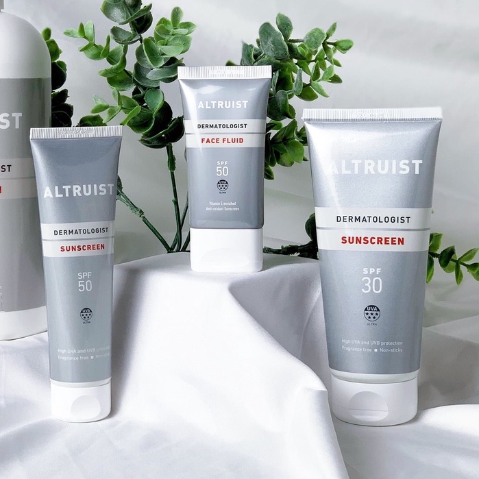Kem chống nắng Altruist Dermatologist Sunscreen & Face Fluid SPF 30 & SPF 50