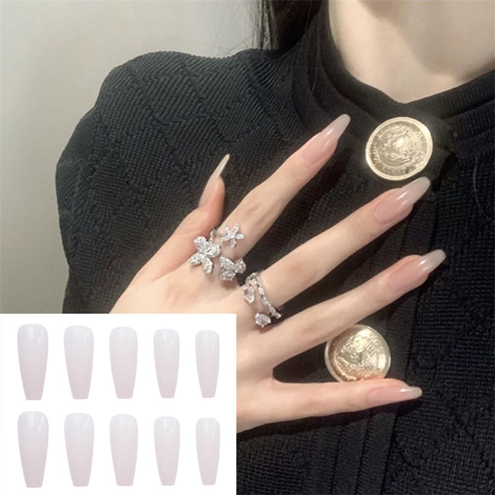 [Hàng mới về] Hộp 24 móng tay giả Mihan1 kiểu dáng sành điệu dành cho nữ