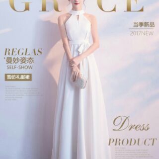 ĐẦM DẠ HỘI CỔ YẾM CỰC XINH