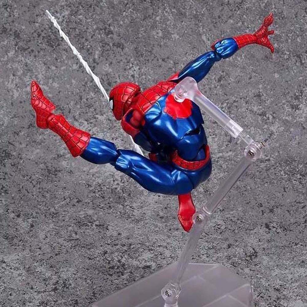 Mô hình nhân vật Người Nhện phim Avengers bằng PVC TAYLOR1 trang trí xe hơi có khớp cử động