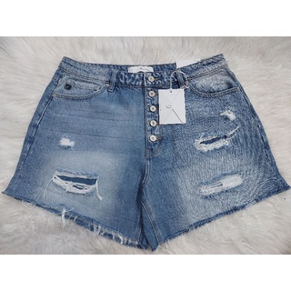 Quần short jean nữ bigsize