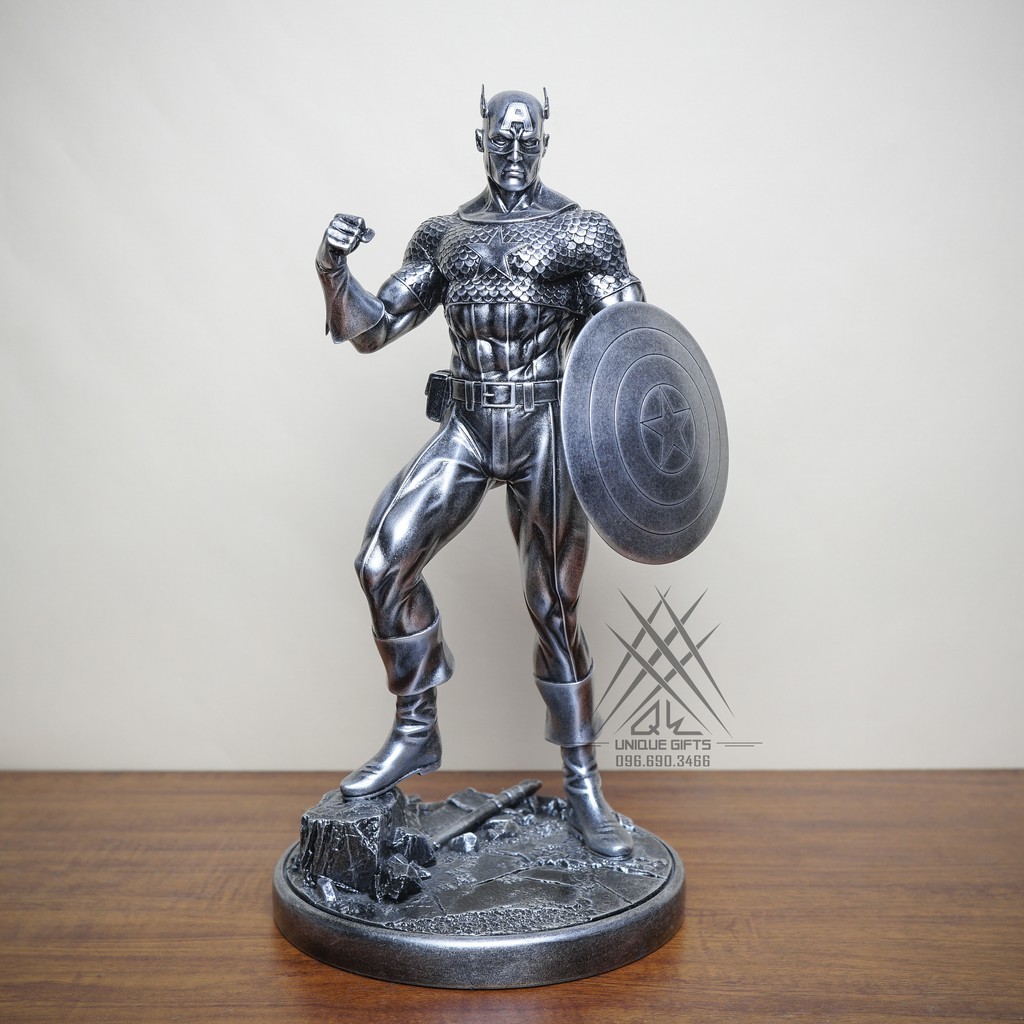 Tượng mô hình Captain America cao 35cm