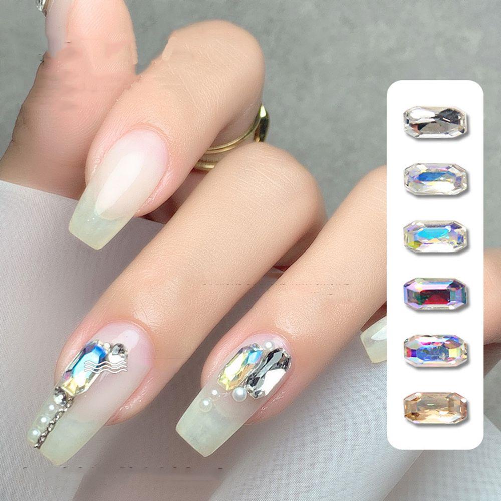 EXPEN Phụ Kiện Đá 3D Trang Trí Móng Tay Nghệ Thuật Thời Trang Cho Nữ