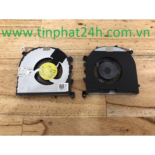 Thay FAN Quạt Tản Nhiệt Laptop Dell XPS 9550 9560 Precision M5510 M5520 CPU 0RVTXY