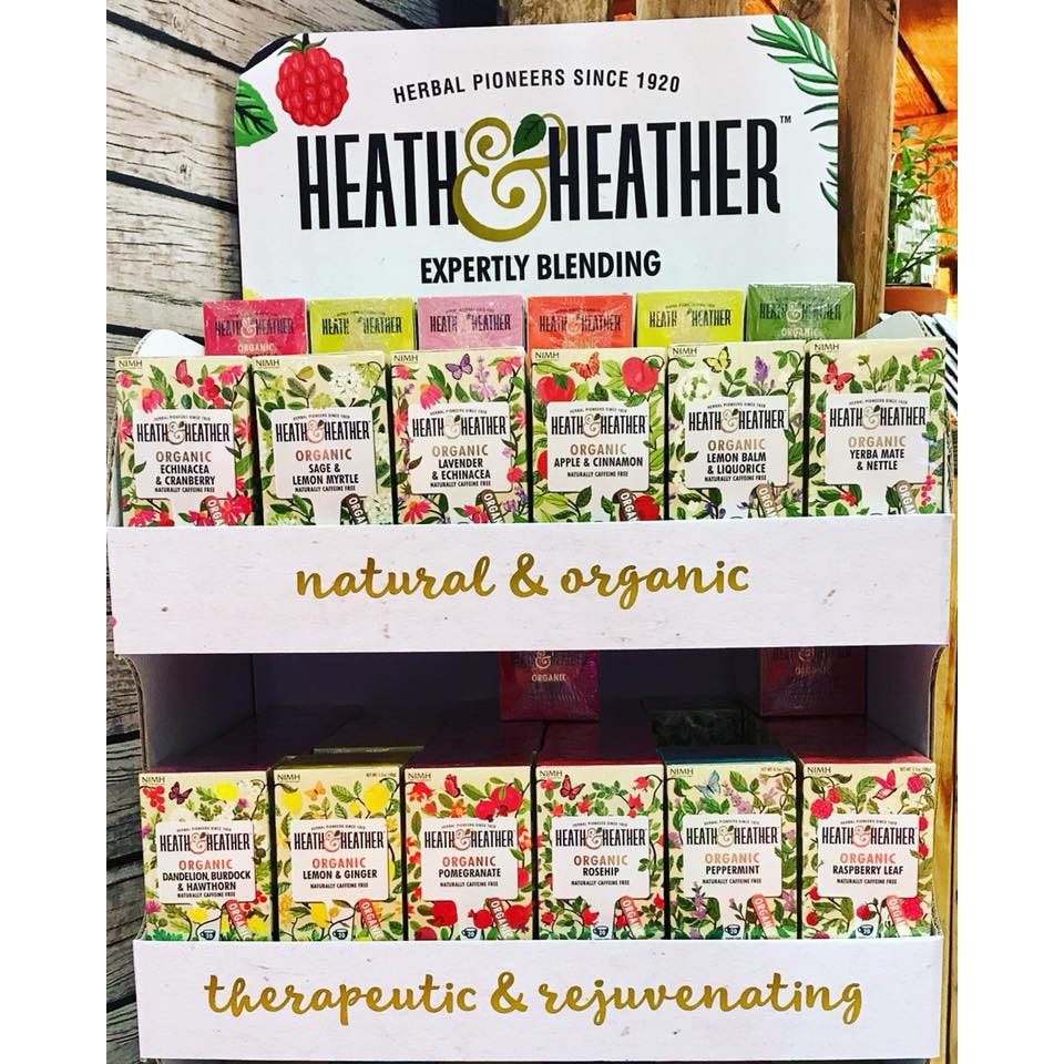 Trà hữu cơ Heath &amp; Heather Organic Nettle cây tầm ma 20 gói