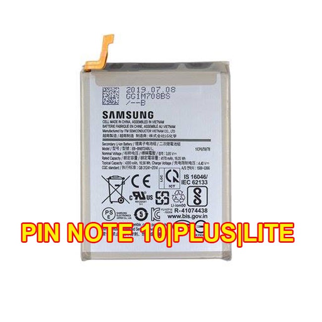Pin điện thoại Samsung Galaxy Note 10 Plus bảo hành đổi mới