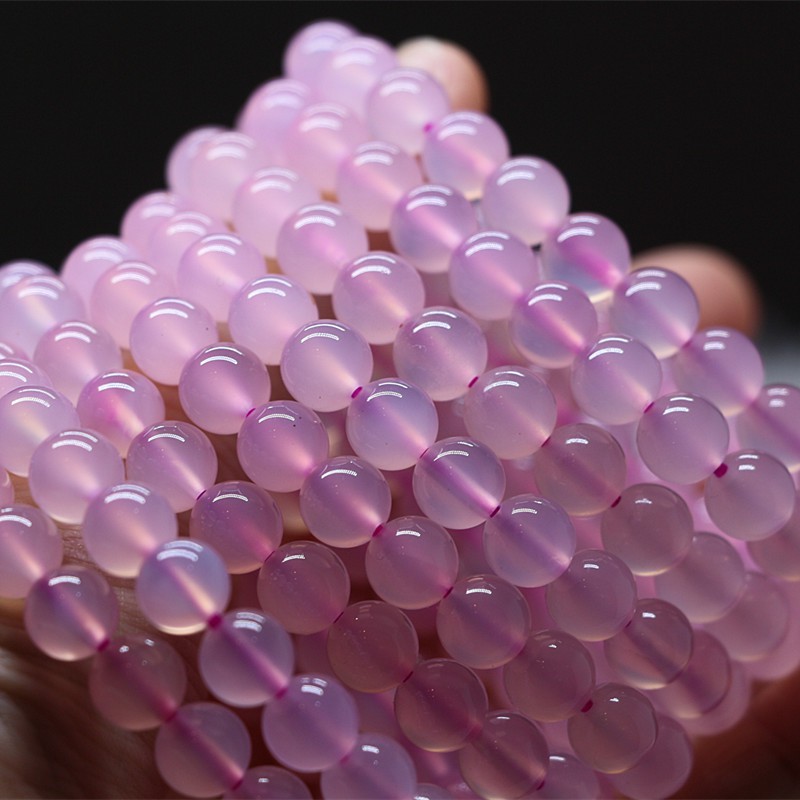 Vòng Đeo Tay Bằng Đá Thiên Nhiên Trong Suốt 6-16MM ⚡️Vòng Đeo Tay Mỏng Dành Cho Nữ]