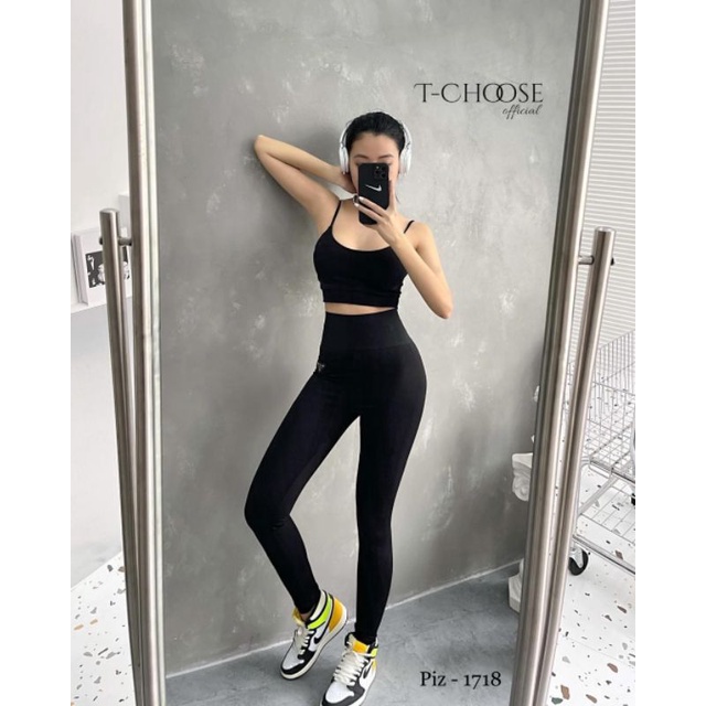 Quần legging cạp to pra.da hàng QCL1