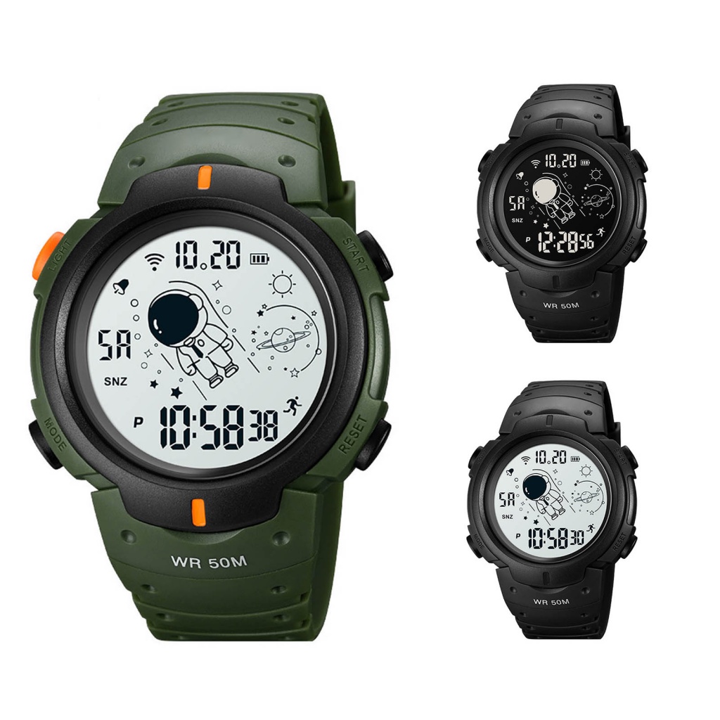 Đồng Hồ Báo Thức Kỹ Thuật Số Dành Cho Nam Nữ